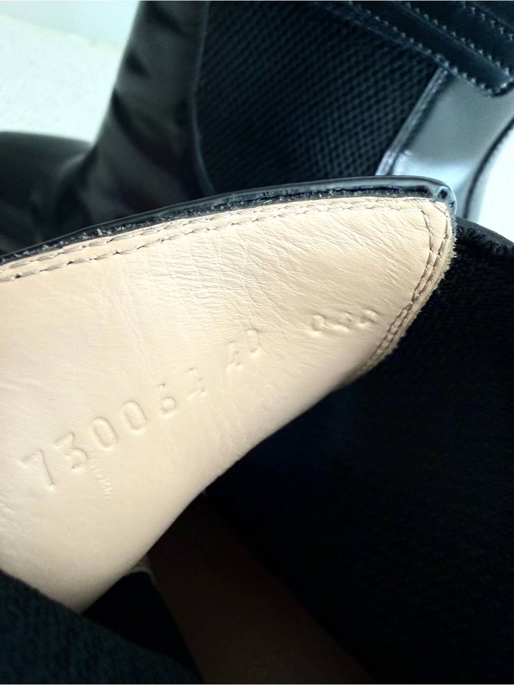 Gucci Trip Chelsea Boot Logo Strap Size EU 40 US 10 - Picture 8 of 9